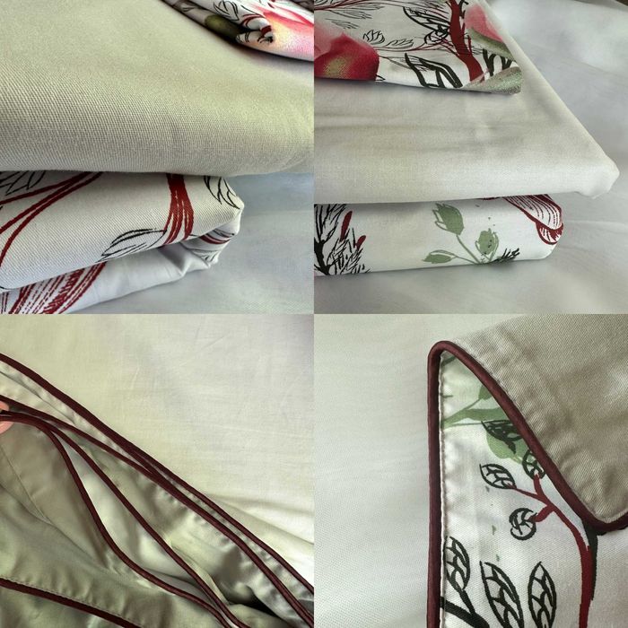 Спален комплект Цветя и Пеперуди 100 % памуk