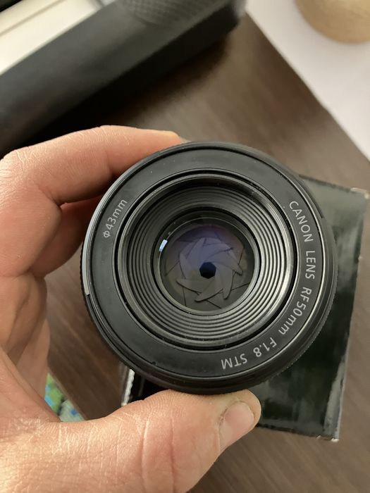 Canon RF 50mm F1.8 STM - Impecabil - La Cutie