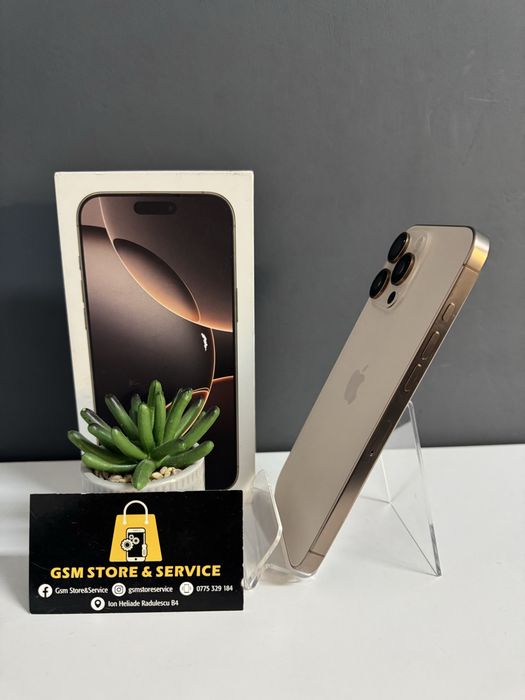 iphone 16 Pro Max Deser Titanium 256Gb Garantie Gsm Store&Service