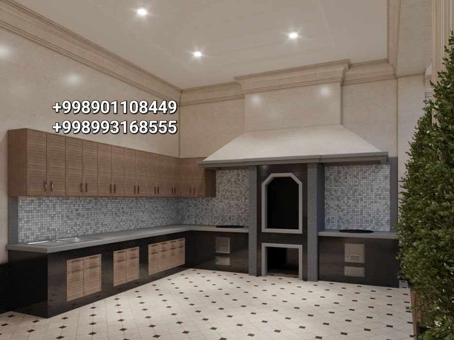 Летний кухня барбекю очаг турецкий печки камины Строем.