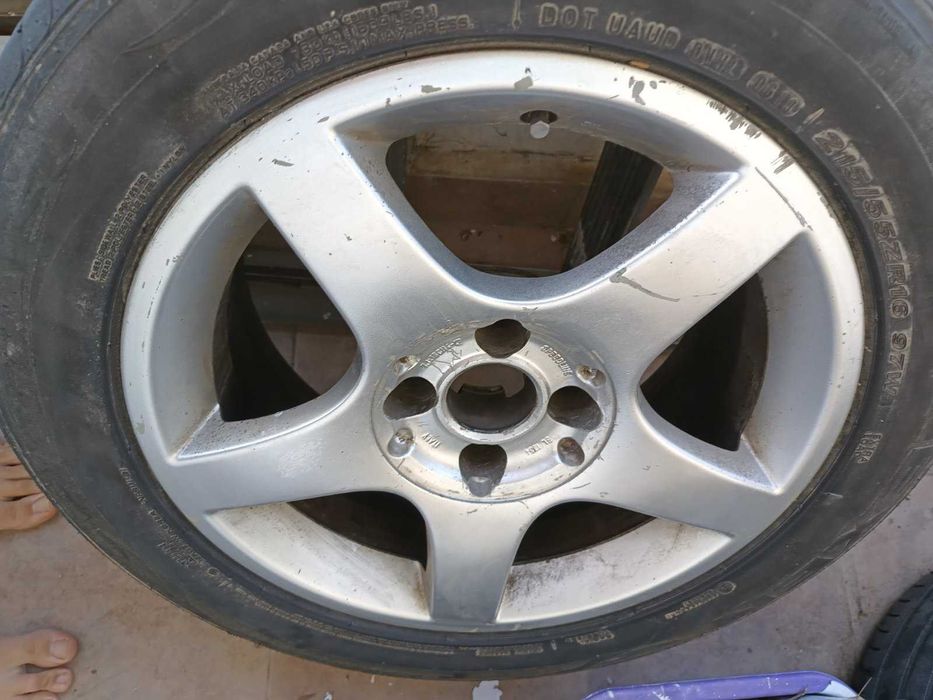 AL джанти 16", за Пежо, гуми 215/45/17 с ДОТ 20 и 21