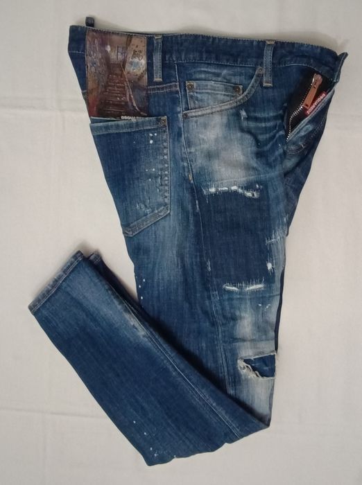 Dsquared2 Sexy Twist оригинални дънки номерация 46 M