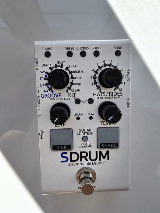 Продам гитарную педаль digitech sdrum