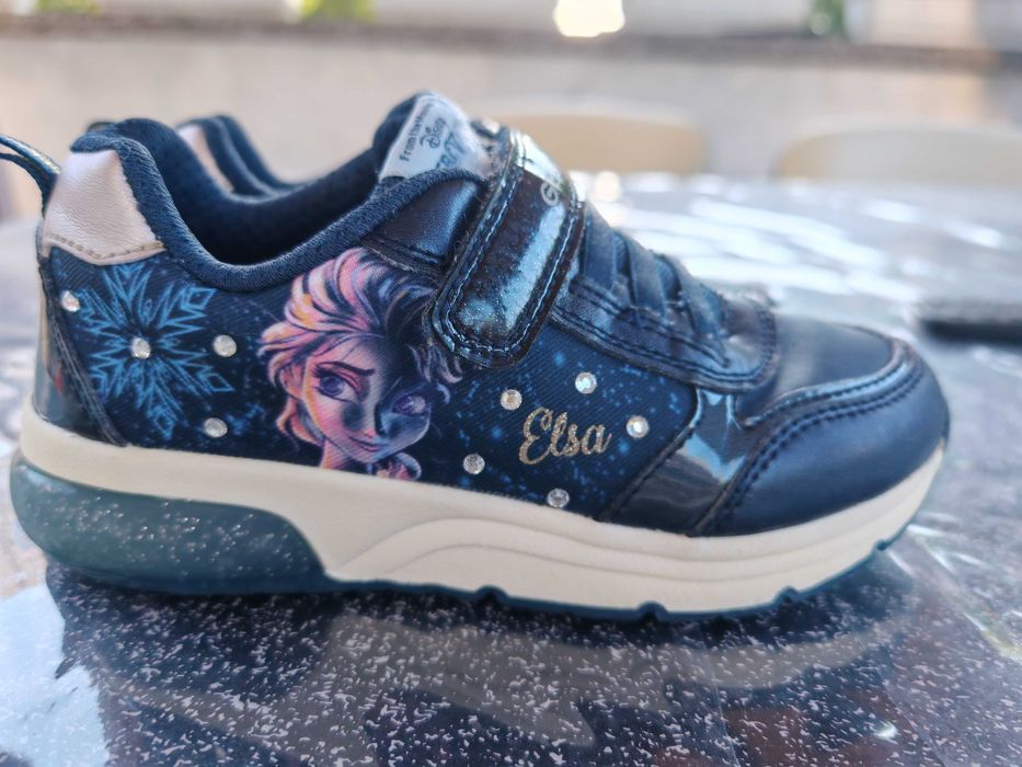 Светещи обувки Geox - Frozen, номер 28