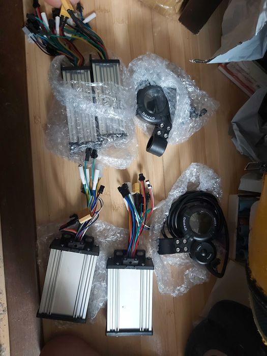 Controllere+display NOI  2 motoare 48-60V/25A