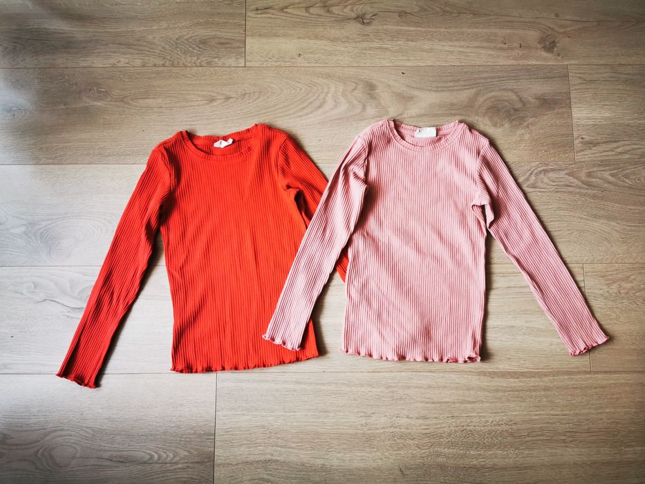 Lot bluze pentru fete 6 și 7 ani.