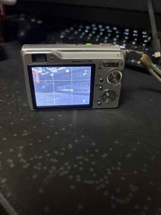 SONY Cyber shot DSC-W80 Silver Digital Camera