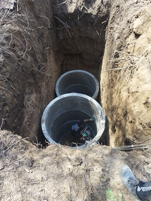 Септик под клють.