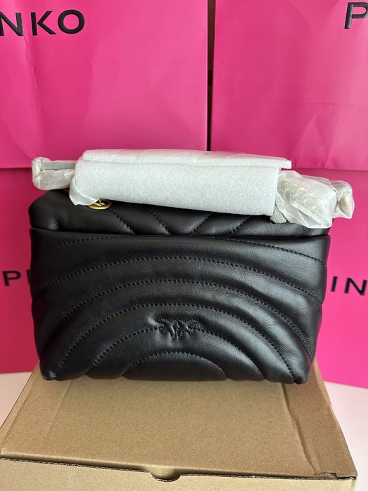 PINKO Мini Love Puff  – оригинална кожена чанта | НОВА | Код: 110