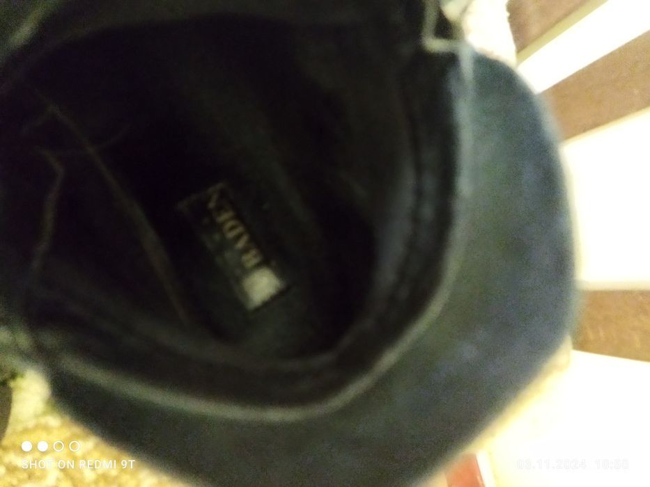 Полусапожки осенние кожа