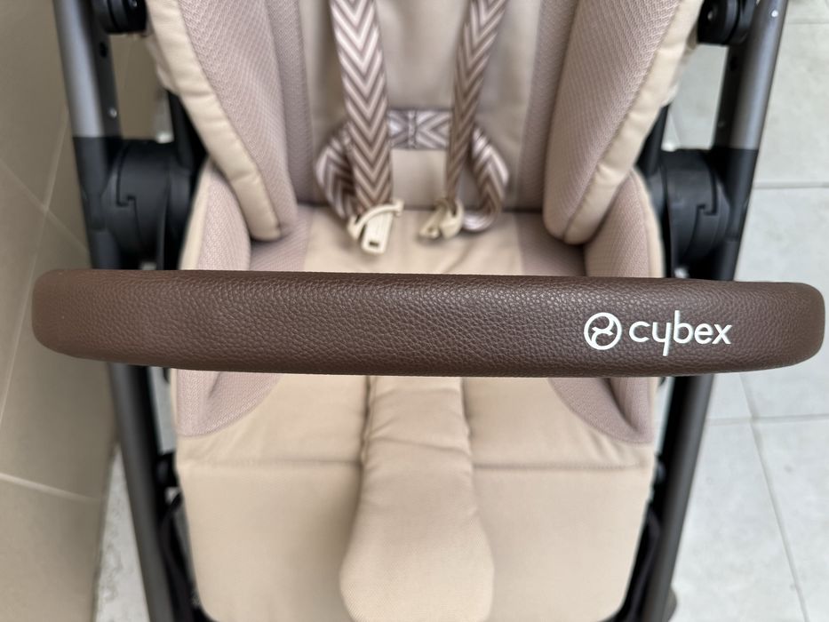 Cybex balios s lux 2024 almond beige 2в1
