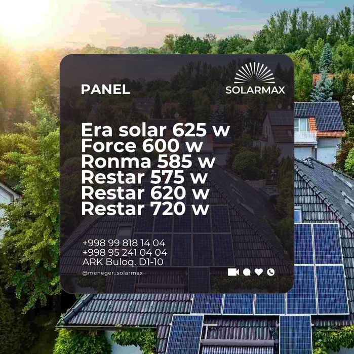 Jinko, Longi X7, Longi X10, Era solar, Force, Ronma