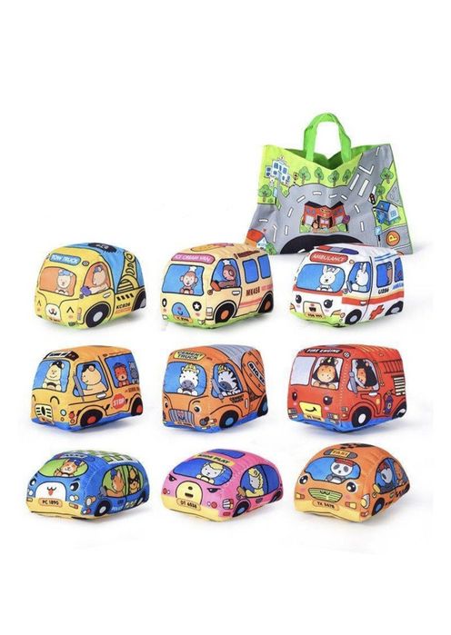 Набор мягких машинок