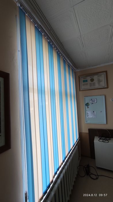 Вертикальные жалюзи 5500тг/м²