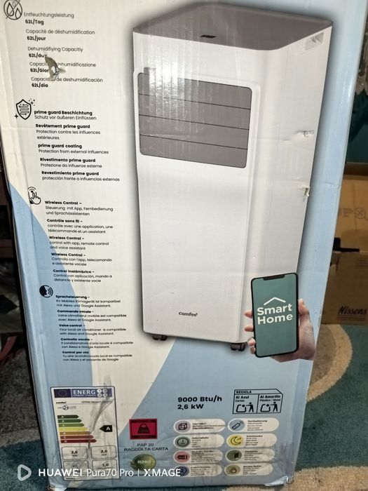 Мобилен смарт климатик Comfee 9"