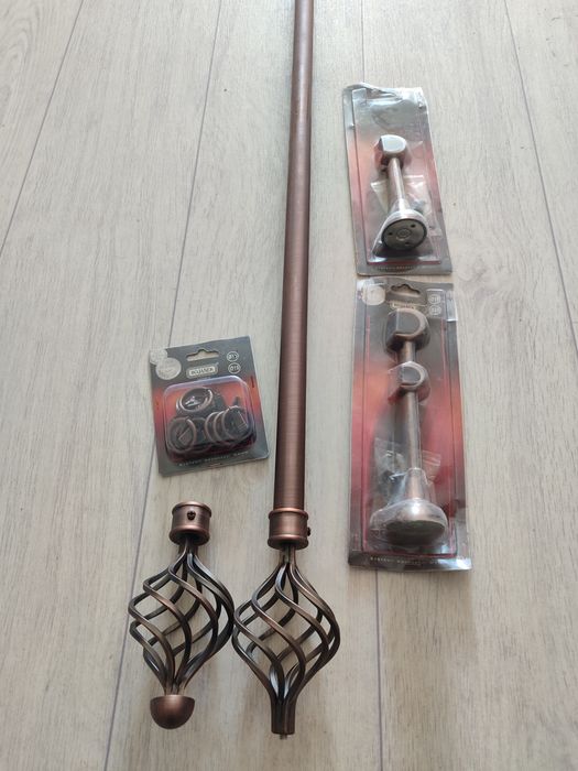 Гардина стену бронзовый цвет