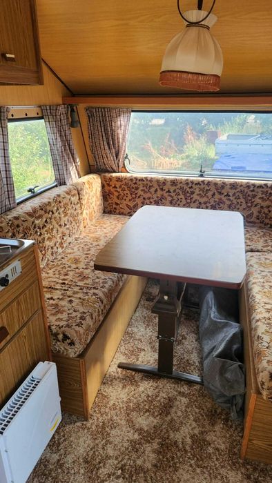 R C Caravan   Ретро каравана в перфектно състояние