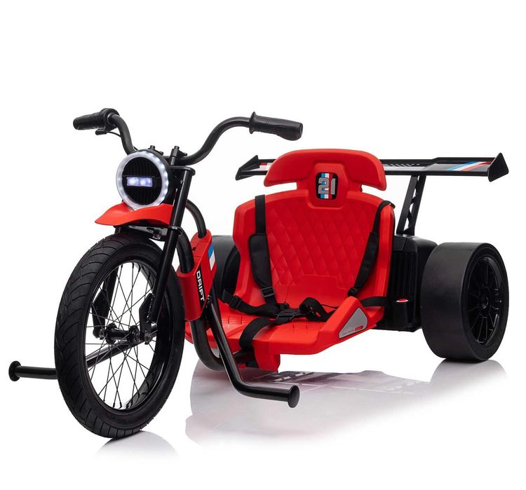 Motocicleta electrica Kinderauto Drift-Trike, 2x250W, 24V 10Ah RED