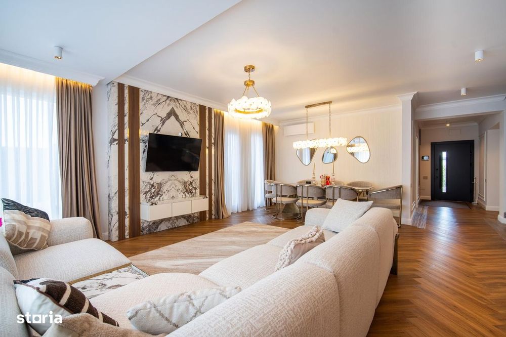 Vilă premium complet mobilată lângă școli internaționale cu 8 camere