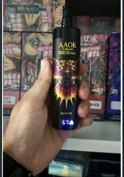 Vape 80.000 Puffs Narghilea Abur Mult Reincarcabil