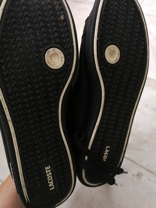 Дамски маратонки от 100% естествена кожа! - Lacoste!