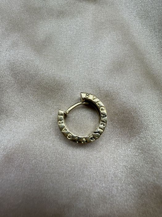 Золотые серьги Булгари