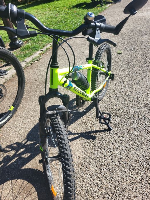 Bicicleta copii Rockrider 20” + accesorii (5–9 ani) stare foarte buna