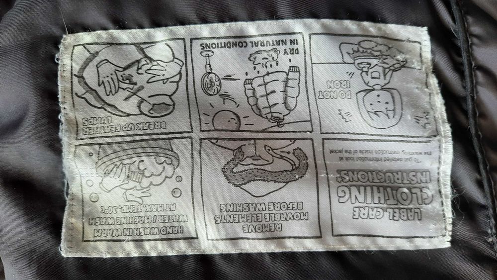 детско зимно яке с пух RESERVED