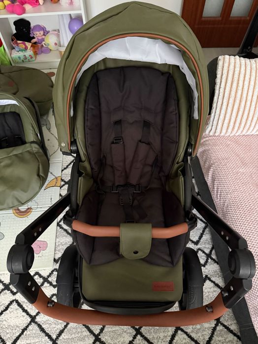 Carucior 3 in 1 Krausman Topaz Lux Olive