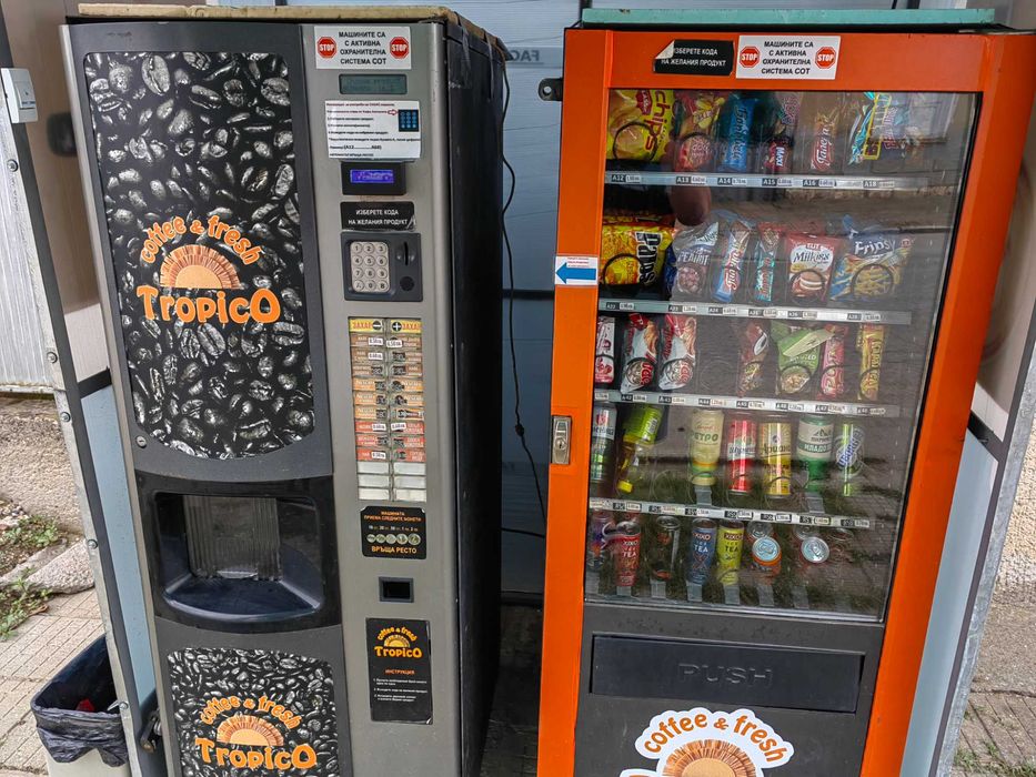 Вендинг Автомат машина кафе+снакс