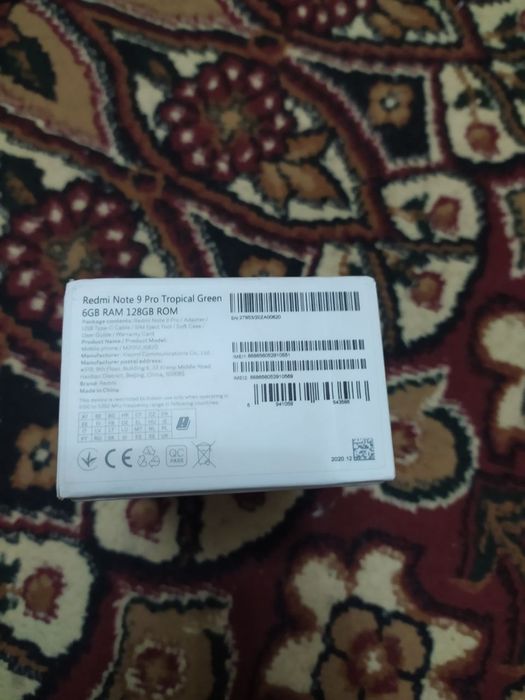 Редми Нот 9 про сотилади 6/128 гб