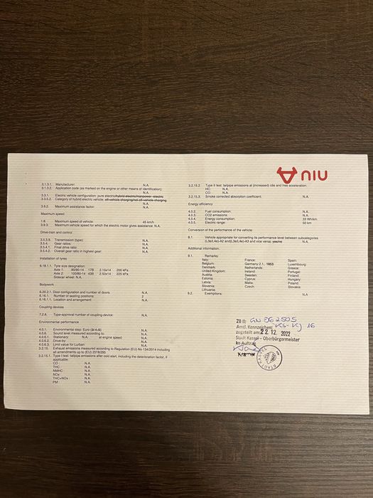 Scuter electric Niu Gt & Super Soco Full Led Alarma Impecabil ca nou