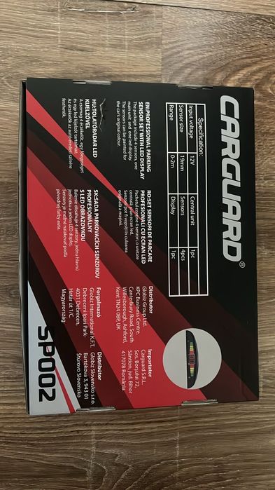 Senzori parcare Carguard cu display