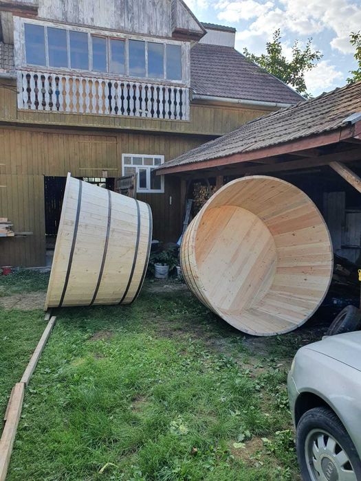 Ciubar din lemn, pentru baie, transport la domiciliu