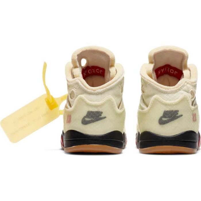 Nike Air Jordan x Off-White 5 Retro TD "Sail"