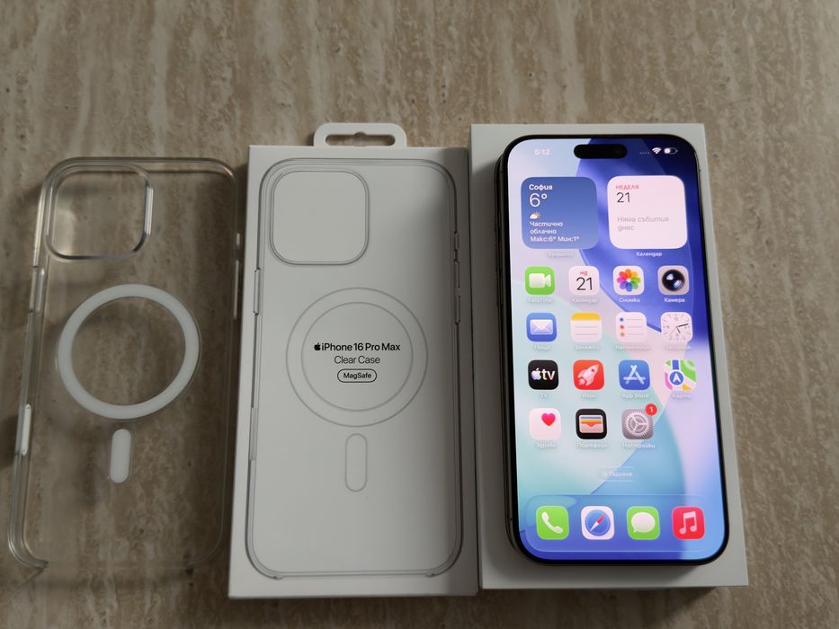 iPhone 16 Pro Max 256 GB Natural Titanium