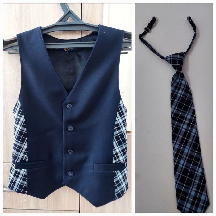Жилет и галстук 8_9лет