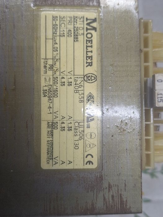 Transformatoare separație  de 24v-110v-220v