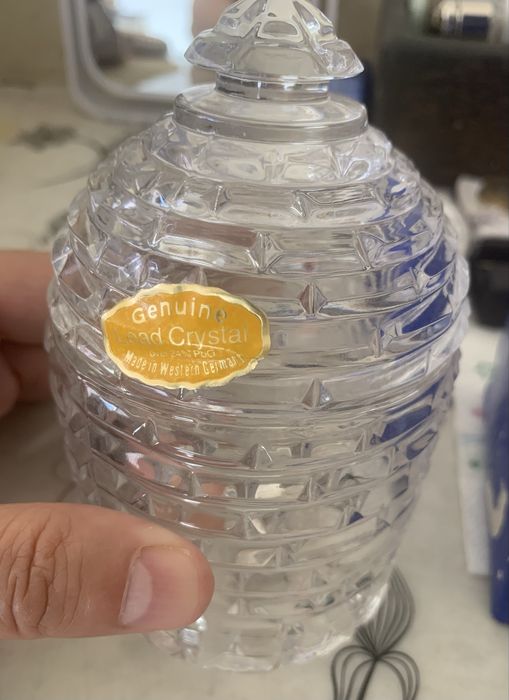 Хрусталь. Солонка для специй