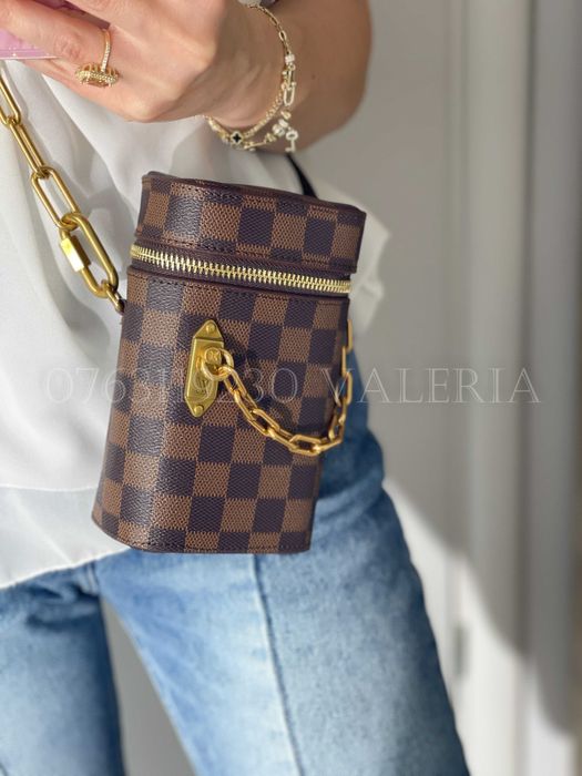 Geanta Louis Vuitton - imprimeu Damier Piele