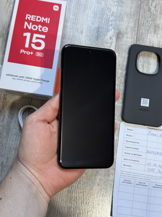 Redmi Note 15 Pro Plus 5G 512 GB 12+12 GB Ram Гаранционен