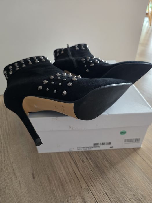 Нови боти Baldinini 40 размер естествен велур и кожа