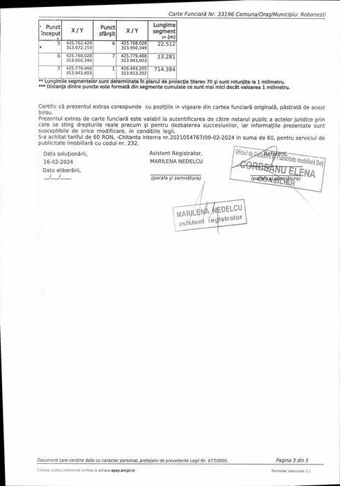 Teren agricol Robanesti jud.Dolj legătura cu DEx12 la 3 km