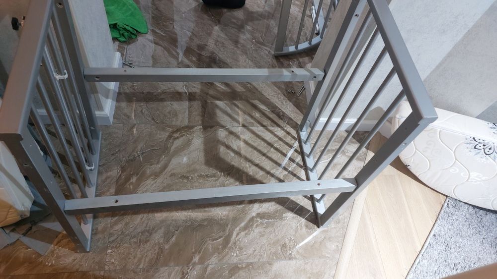 Новая кровать 3в1 трансформер ( люлька, пеленальный столик и кровать)