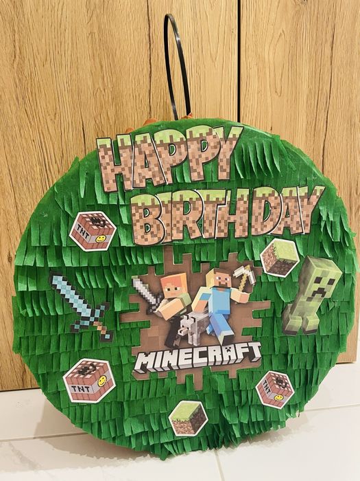 Майнкрафт пинята minecraft