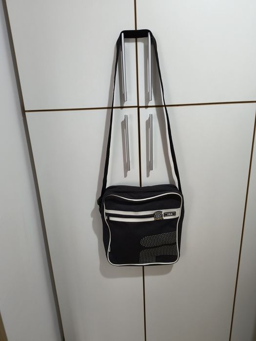 Geanta pânză tip poștaș Fila