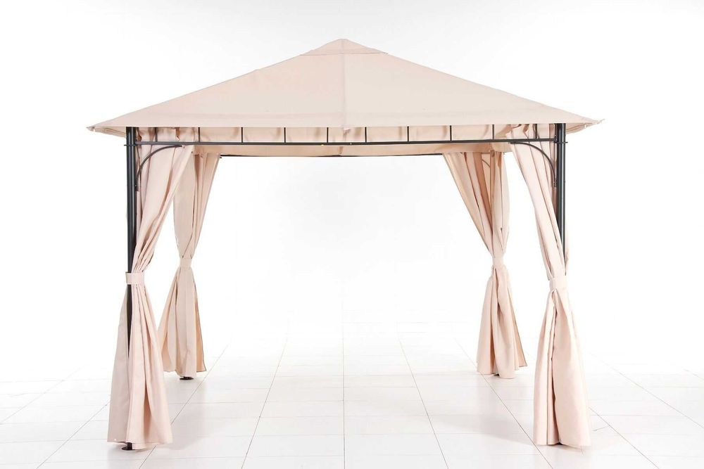 Pavilion gradina - terasa 3x3 m metalic, NOU