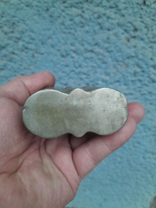 100+ годишна Сребърна ниска проба  Сачан Китайска лула за опиум