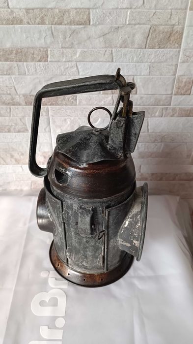 Стар немски ЖП фенер - 1940 година - WWII