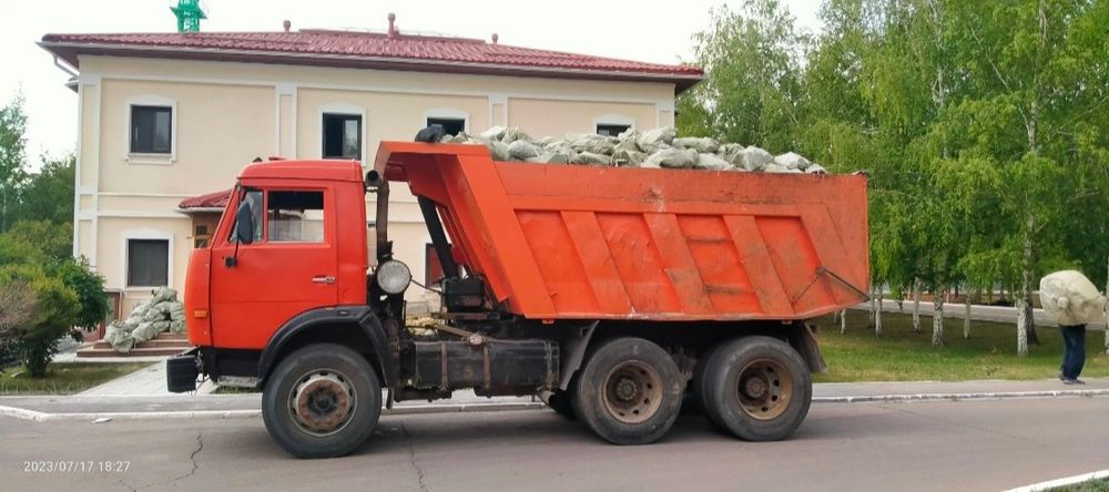 Вывоз мусора КамАЗ